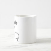 Llamaste コーヒーマグカップ (中央)