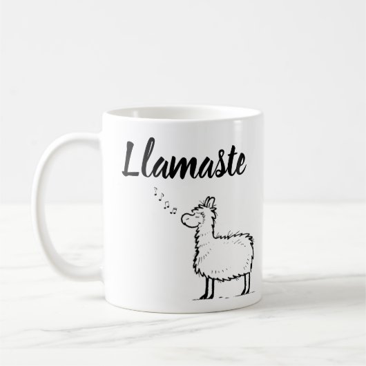 Llamaste コーヒーマグカップ (左)