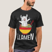 Llamen  Llama Hilarious Sayings Tシャツ (正面)