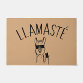 Llameste Doormat, Llama Welcome Mat ドアマット (正面)