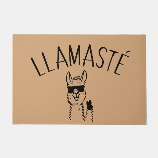 Llameste Doormat, Llama Welcome Mat ドアマット (正面)