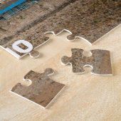 Llandudno風光明媚な沿岸ビーチビューでウェールズUK ジグソーパズル (側面)