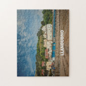 Llandudno風光明媚な沿岸ビーチビューでウェールズUK ジグソーパズル (縦)