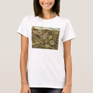 Llanerchホール、Denbighshirの家そして庭 Tシャツ