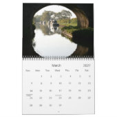 Llangollen運河のカレンダー2012年 カレンダー (3月 2027)