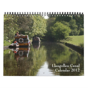 Llangollen運河のカレンダー2012年 カレンダー