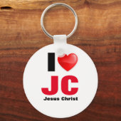 Llaver I love Jesus Christ キーホルダー (正面)