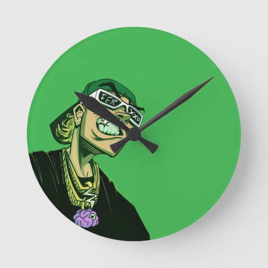 Llavero acrílico ラウンド壁時計 (正面)