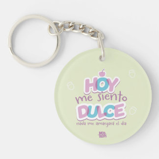 Llavero acrílico│Hoy me siento dulce キーホルダー