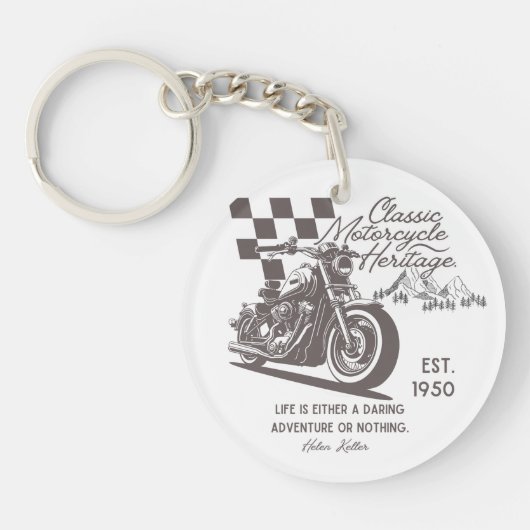 Llavero acrílico/llavero para motociclistas キーホルダー (正面)