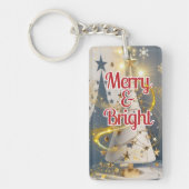 Llavero Acrílico "Merry & Bright" キーホルダー (正面)