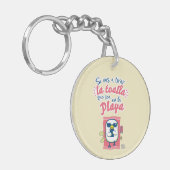 Llavero acrílico│Si vas a tirar キーホルダー (正面左)