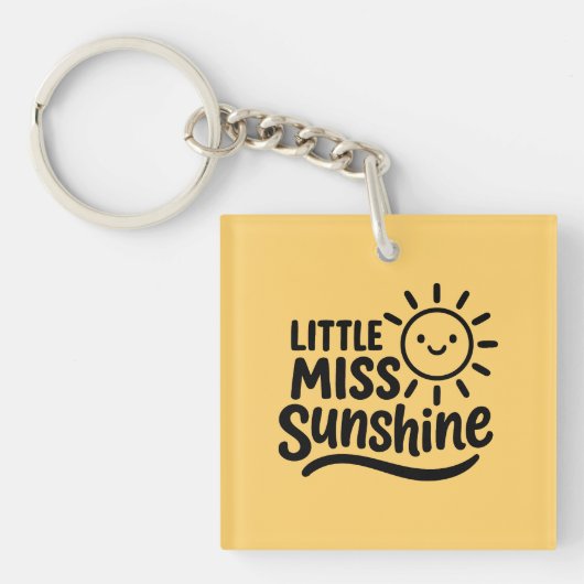 Llavero alegre – Little Miss Sunshine キーホルダー (正面)
