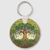 Llavero Celta Árbol de la vida キーホルダー (正面)