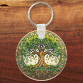 Llavero Celta Árbol de la vida キーホルダー (正面)
