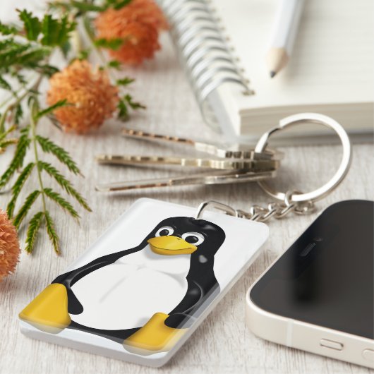 Llavero de Linux / TUX キーホルダー (正面右)
