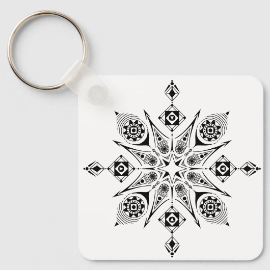 Llavero de mandala キーホルダー (正面)