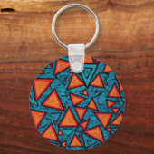 Llavero diseño de triángulos キーホルダー (裏面)