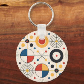 Llavero diseño geométrico  キーホルダー (裏面)