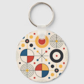 Llavero diseño geométrico  キーホルダー (裏面)