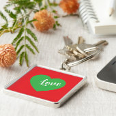 "Llavero Diseño Love Romántico Pareja" キーホルダー (側面)