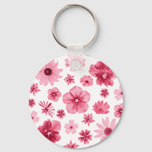 Llavero flores キーホルダー (裏面)