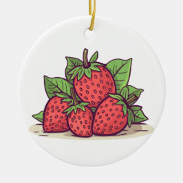 llavero fresita セラミックオーナメント