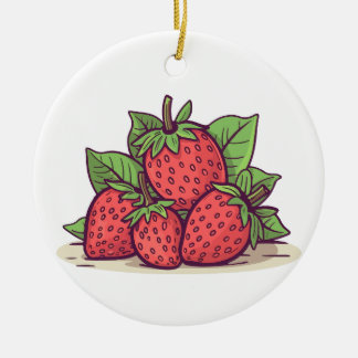 llavero fresita セラミックオーナメント