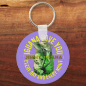 llavero iguana love you キーホルダー (裏面)