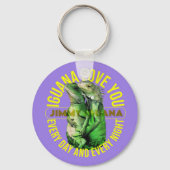 llavero iguana love you キーホルダー (裏面)