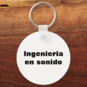 Llavero  ingeniero en sonido キーホルダー (正面)
