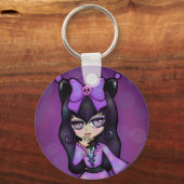 Llavero Kuromi fanart キーホルダー (正面)