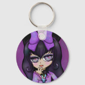 Llavero Kuromi fanart キーホルダー (裏面)