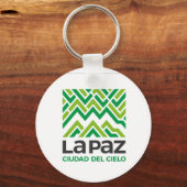 Llavero La Paz ciudad del cielo キーホルダー (正面)