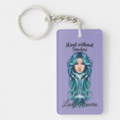 Llavero Lady Acuario – Detalle único y personal キーホルダー (正面)