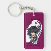 Llavero Lady Escorpio キーホルダー (正面)