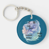 Llavero Lady Piscis キーホルダー (正面)