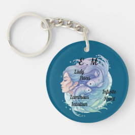 Llavero Lady Piscis キーホルダー