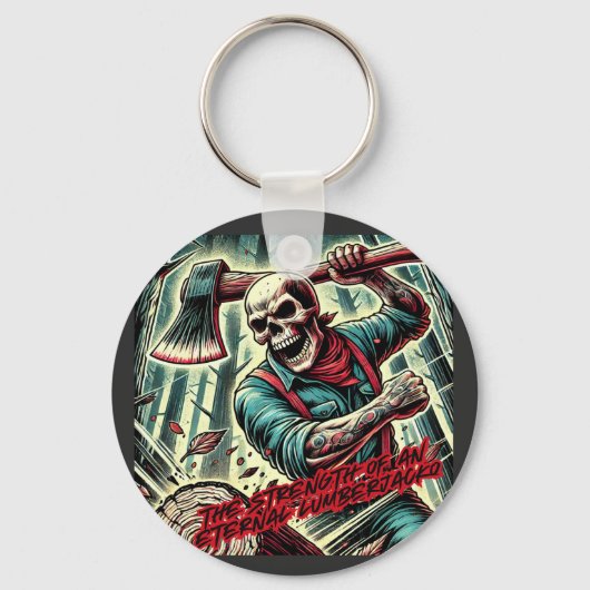 Llavero leñador キーホルダー (正面)