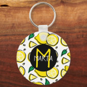 Llavero Limones - Tutti Frutti - Con tu nombre! キーホルダー (正面)