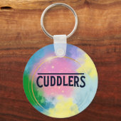 Llavero Metálico Circular "Shine Bright" キーホルダー (裏面)