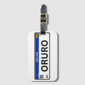 LLavero Oruro Mercosur ラゲッジタグ (正面縦)