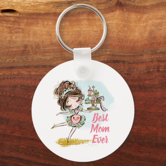 Llavero para mamá キーホルダー (正面)