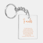 llavero para pasar el paso  キーホルダー (正面左)