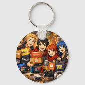 Llavero personalizado anime compras 2026 estilo co キーホルダー (正面)