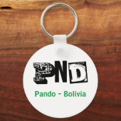 Llavero PND Pando Bolivia キーホルダー (正面)