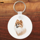 Llavero Pomerania キーホルダー (正面)