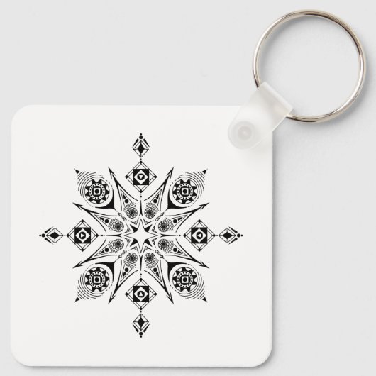 Llavero tipo chapa キーホルダー (裏面)