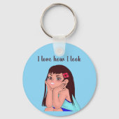 Llavero tipo chapa キーホルダー (裏面)