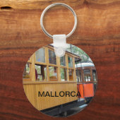 llavero tren de Soller, Mallorca キーホルダー (正面)
